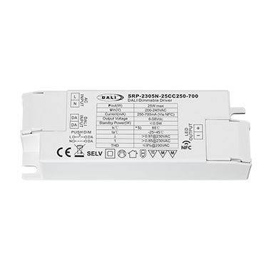 25W 恒流 NFC DALI-2 DT6 調光電源250-700mA