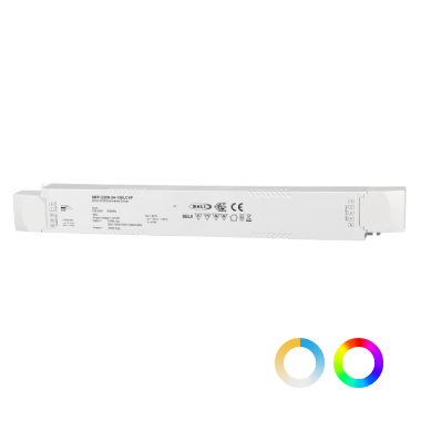 150W恒壓24V DALI-2 DT8 長條形4通道調光調色電源