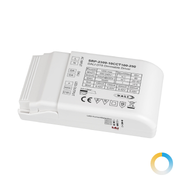 10W恒流 DALI-2 DT8調光調色電源 