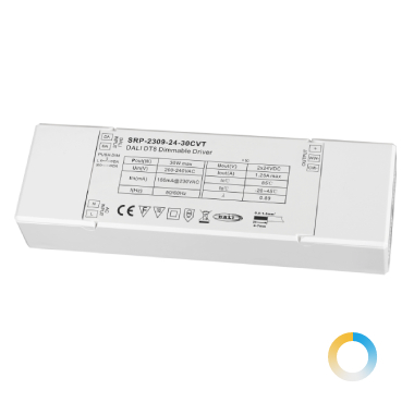 30W恒壓24V DALI-2 DT8調光調色電源